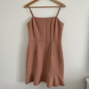 Gianni Bini Dusty Rose Strappy Mini Dress